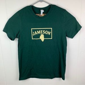 Jameson Whisky Shirt Green Adult Large